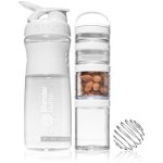 Blender Bottle Sport Mixer® GoStak set cadou White(pentru sportivi) culoare, Blender Bottle