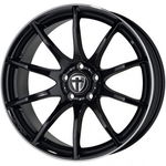 Jante ALIAJ 5X108 TOMASON TN1 BLACK RIM POLISHED RANDPOLIERT ET40 5\/108 72.6 R18