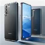 Carcasa Spigen Ultra Hybrid compatibila cu Samsung Galaxy S22 Crystal Clear, Spigen