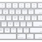 Magic Keyboard with Numeric Keypad US English Bluetooth Silver, Apple