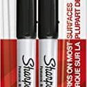 Set 2 markere, SHARPIE, Permanent, Ultra Fine, Negru