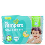 Pampers Active Baby Dry nr.4+ Maxi 9-16 kg 40 buc