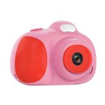 Camera foto, video Full HD, telefon, GPS Traker, Bluetooth, SOS, pentru copii, roz