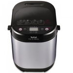 Aparat de paine Tefal Pain & Delices PF240E38, 700 W, 1000/750/500 g, 3 grade coacere, 20 programe, Negru/otel inoxidabil, TEFAL