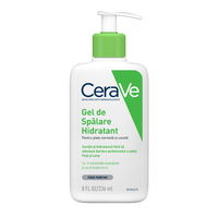 Gel de spalare hidratant travel size CeraVe, cu ceramide si acid hialuronic, pentru piele normal-uscata, 88 ml