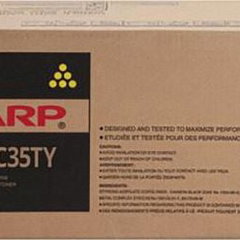 Cartuș de toner Sharp MX-C35T galben original (MX-C35TY), Sharp