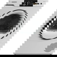 HEINNER Uscator de rufe Heinner HHPD-V7T1CHA++, Pompa de caldura, 7 kg, 15 programe, Clasa A+/E, Display LED, Lumina cuva, Indicator curatare filtru scame, Indicator rezervor colectare apa plin, Blocare acces copii, Alb, HEINNER