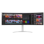 Monitor 49 inch LED LG Electronics 49WQ95X-W 5120x 1440 pixeli, 144 Hz, 5 ms, Alb