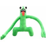 Jucarie de plus, Rainbow Friends, brate flexibile, 30 CM, Verde, DMS