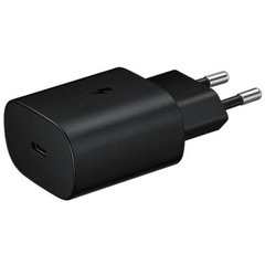 Incarcator retea samsung 25w super fast charging, usb type-c, negru (ep-ta800nbegeu)