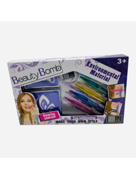 Set creativ de tatuaje pentru copii, Beauty Bomb, multicolor, 33×20.5×4cm, +3ani, en-gros, 