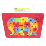 Puzzle EVA, incastru, Elefant, 