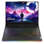 Laptop Gaming Lenovo Legion 9 16IRX8 (Procesor Intel® Core™ i9-13980HX (36M Cache, up to 5.60 GHz), 16inch 3.2K Mini LED 165Hz G-Sync, 64GB DDR5, 2TB SSD, NVIDIA GeForce RTX 4090 @16GB, DLSS 3.0, Win 11 Pro, Negru), Lenovo