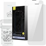 Tempered Glass Baseus Corning for iPhone 14 Pro with built-in dust filter, Baseus