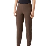 Imbracaminte Femei Eileen Fisher Slim Ankle Pants in Washable Stretch Crepe Espresso, Eileen Fisher