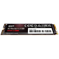 SSD, Silocon Power, Model UD90, 4TB, M.2, PCIe, Negru