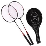 Set 2 Rachete Badminton + Husa