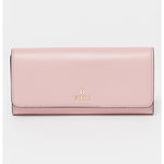 Furla, Portofel din piele Camelia Continental, Roz prafuit