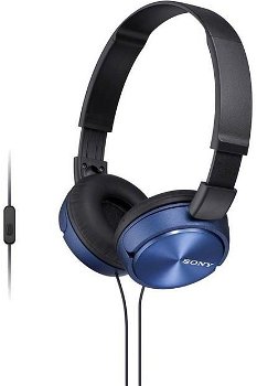 Casti Sony, 10 Hz - 24 KHz, 98 dB/mW, Albastru/Negru