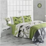 Cuvertura de pat, Victoria, Belezza Green, 160x230 cm, 100% bumbac, 260 gr/m², multicolor, Victoria