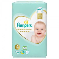 Scutece bebelusi Pampers - Premium Care 4, 68 buc.