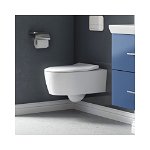 Set vas WC suspendat Villeroy & Boch Avento cu capac slim soft close Alb, Villeroy&Boch