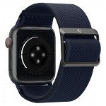 Curea Spigen Fit Lite Compatibila Cu Apple Watch 2 / 3 / 4 / 5 / 6 / Se, Marime 42 / 44 MM, Navy Albastru
