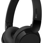 Casti Stereo Wireless Philips TAH3209BK/00, Bluetooth, Autonomie 25 ore, Pliabile, Supra-auriculare (Negru), Philips