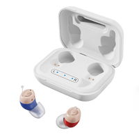 Set Aparate auditive reincarcabile digitale AudiSound A49, aproape invizibile, AudiSound