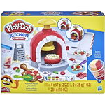 Set Creativ Hasbro Cuptor pentru Pizza cu 5 Culori Plastilina Play-Doh, Hasbro