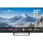 Televizor LED Smart Tech Smart TV 32HW01V Seria HW01V 80cm negru HD Ready, Smart Tech