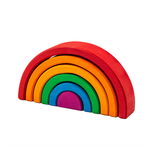 Curcubeu din lemn - Set din lemn, Marc toys