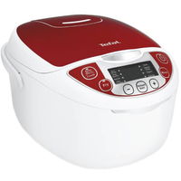 Multicooker Tefal - RK705138, 600W, 12 programe, negru/alb