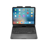 Husa Loomax tip mapa, tastatura Bluetooth, rotire 360 grade cu touchpad, neagra, 12.9 inch, cu 6 culori