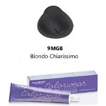 Vopsea semi-permanenta fara amoniac profesionala - 9 Metallic Grey Black - Color Wear - Alfaparf Milano - 60 ml, Alfaparf Milano