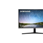Monitor LED VA Samsung 27 Full HD Curbat HDMI Negru, Nova Line M.D.M.