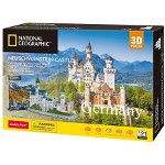 Puzzle 3D - National Geographic - Castelul Neuschwanstein, CubicFun