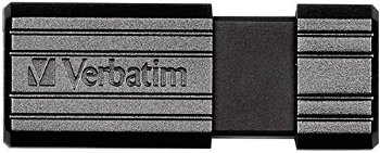 Memorie externa Verbatim PinStripe 64GB negru