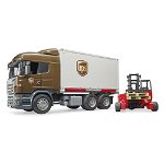 Scania R UPS logistics truck, BRUDER
