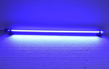 Lampa led submersibila 60 cm albastra, 