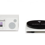 Pachet Pick-Up COMO Audio Turntable BT Alb + Boxa Activa COMO Audio Musica Alb, Como Audio