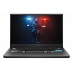 Laptop ROG Zephyrus G14 GA401QEC-K2064T, AMD Ryzen 9 5900HS, 14inch, RAM 16GB, SSD 1TB, Nvidia GeForce RTX 3050 Ti 4GB, Windows 10, Gray
