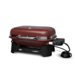 Gratar electric Lumin Compact 1000 Visiniu si Husa Premium Lumin, Weber