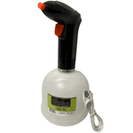 Pulverizator cu baterie, 1L, Gonga® Negru/Alb