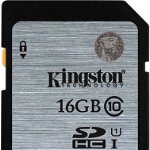 Secure Digital Card Kingston SD10VG2/16GB, 16GB SDHC, Clasa 10 (SD Card pentru camerele video), UHS-I