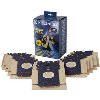 Set 15 saci hartie Electrolux s-bag E200M Mega Pack universali pentru aspiratoare Philips Electrolux