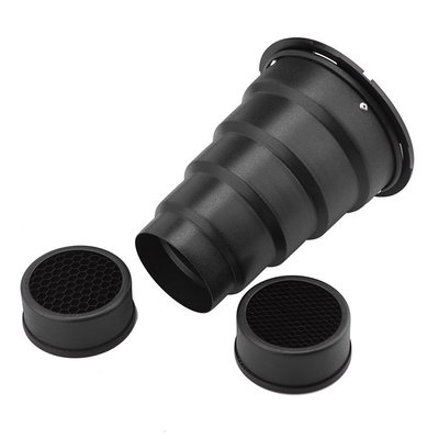 Snoot cu grid 250mm pentru blitz de studio cu montura Universala, Generic