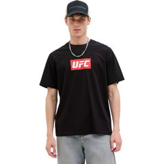 Tricou JACK &JONES UFC CN 48884 - Negru, Jack  Jones