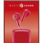 Earphones Swag True Tws Red Android Devices|Apple Devices