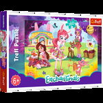 Puzzle Trefl Enchantimals, Bree Danessa si Felicy in gradina 160 piese, Trefl